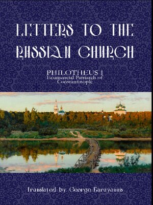 cover image of Letters to the Russian Church
